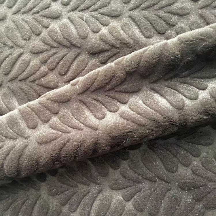 Solid and Embossed Rabbit Fleece